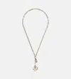 Foundrae True Love 18kt Gold Necklace With Diamonds In Gold