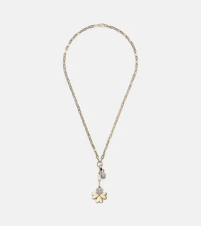 Foundrae True Love 18kt Gold Necklace With Diamonds