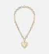Foundrae True Love Heart 18kt Gold Pendant Necklace With Diamonds