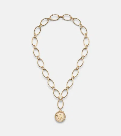 Foundrae Wholeness 18kt Gold Necklace With Diamonds