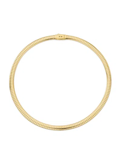 Foundrae Women's 18k Yellow Gold Medium Collar Necklace