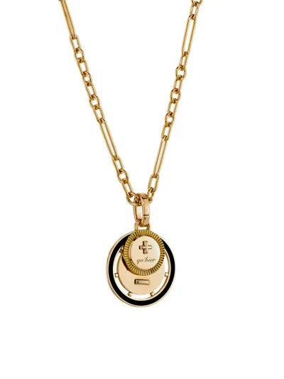 Foundrae Women's Ever Growing Vivacity 18k Yellow Gold & Ceramic Pendant Necklace