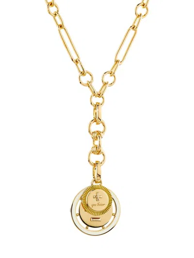 Foundrae Women's Ever Growing Vivacity 18k Yellow Gold & Ceramic Pendant Necklace