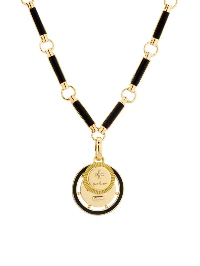 Foundrae Women's Ever Growing Vivacity 18k Yellow Gold & Ceramic Pendant Necklace