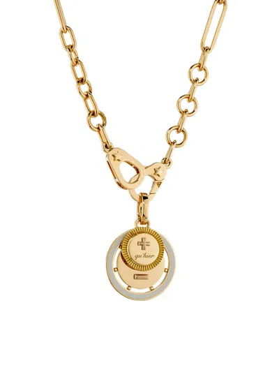 Foundrae Women's Vivacity Small 18k Yellow Gold Mixed Clip Sister Hook Chain Necklace