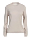 Four Friends Woman Sweater Light Grey Size Xl Wool, Silk, Cashmere