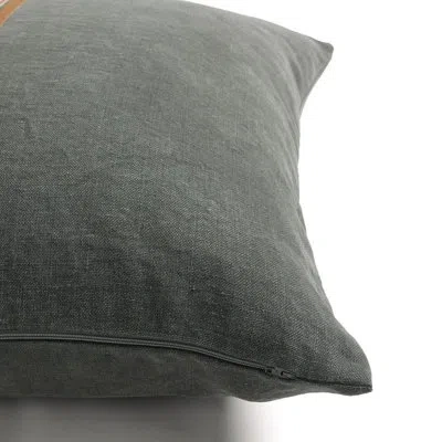 Four Hands Archie Linen Pillow Cover In Archie River