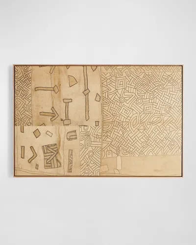 Four Hands Art Studio Kuba Vi Giclee By Fh Art Studio In Taupe