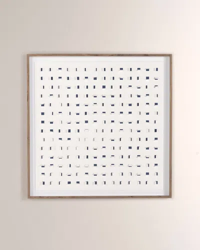 Four Hands Art Studio See Through Blue Giclee By  In White