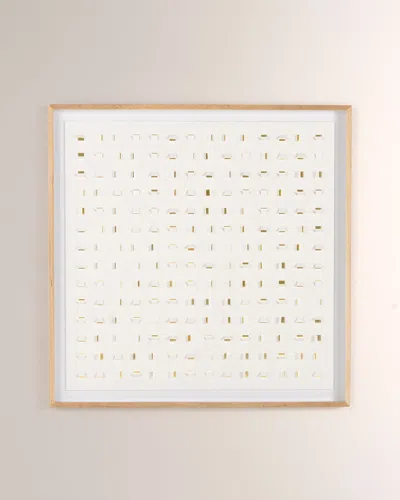 Four Hands Art Studio See Through Gold Giclee By  In White