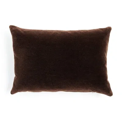 Four Hands Bridger Pillow-monte Tobacco In Monte Chocolate