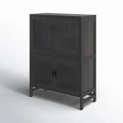 Four Hands Caprice Bar Cabinet In Black