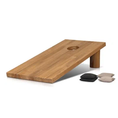 Four Hands Cornhole Set In Brown