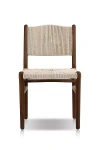 Four Hands Herrin Woven Teak Outdoor Dining Chair