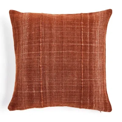 Four Hands Kana Outdoor Pillow-20"x20" In Kana Rust