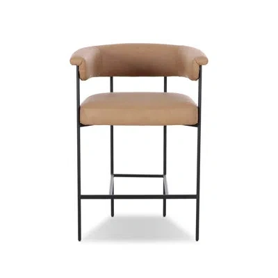 Four Hands Lyssa Counter And Bar Stool In Brown