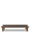Four Hands Moxie Rectangular Woven Teak Outdoor Coffee Table