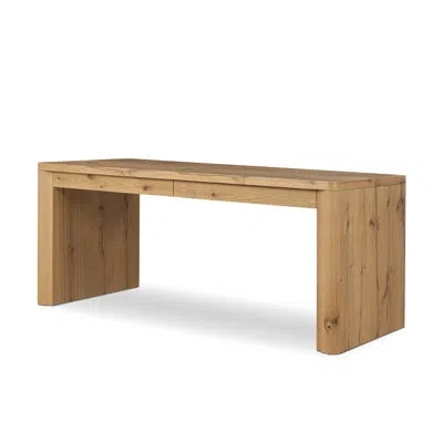 Four Hands Novella Writing Desk-natural Oak Veneer Thick Random