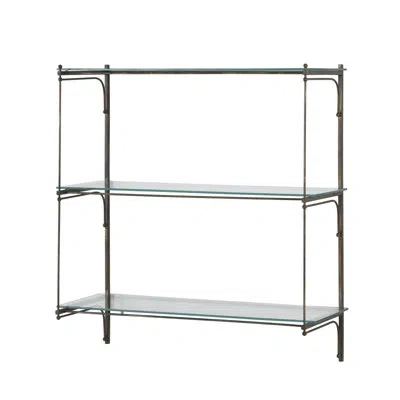 Four Hands Romilly Shelves-brushed Iron