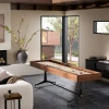 Four Hands Small Shuffleboard Table In Ebonized Oak