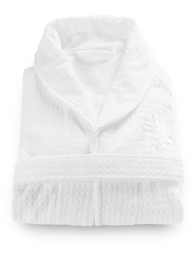 Four Seasons At Home Bath Robe In Signature White