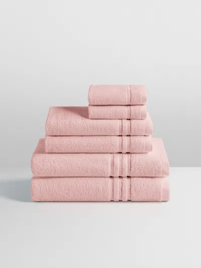 Four Seasons At Home Bath Towel Set In Pink