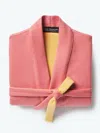 Four Seasons At Home Children's Resort Robe In Coral Reef Pink