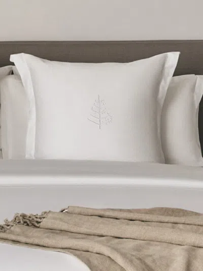 Four Seasons At Home Down & Feather Euro Pillow In Neutral
