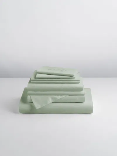 Four Seasons At Home Linen Set In Green