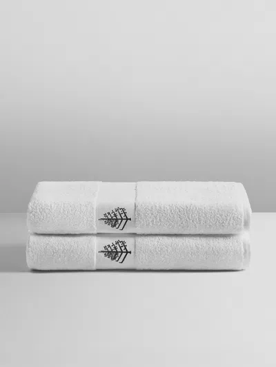 Four Seasons At Home Pool Towel Set In White