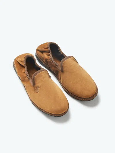 Four Seasons At Home Velvet Slippers