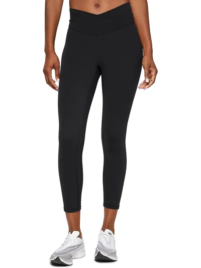 Fourlaps Womens Workout Fitness Athletic Leggings In Black