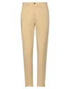 Four.ten Industry 4/10 Four. Ten Industry Man Pants Sand Size 40 Cotton, Elastane In Beige