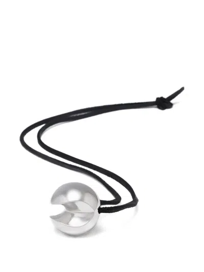 Fourth Street Moon Stainless Steel Bottle Opener In Silver