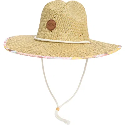 Fownes Brothers Piña To My Colada Straw Sun Hat In White