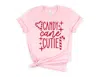 Fox & Owl Apparel Candy Cane Cutie Tee In Pink In Pink