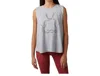 Fox Head Inc. Caved In Womens Muscle Tank In Light Heather Grey In Grey