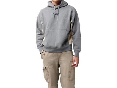 Fox Head Inc. Moto-x Oversized Pullover Fleece Hoodie In Heather Graphite In Gray