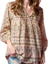 Fox In Gown Amalia Top In Nude In Beige
