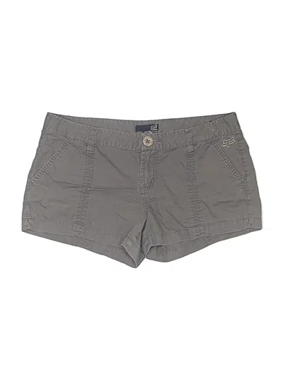 Pre-owned Fox Khaki Shorts In Gray