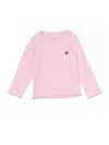 Fox Long Sleeve T-shirt In Pink