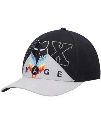 Fox Men's  Black, Gray Relm Flex Hat In Black,gray
