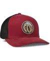 Fox Men's  Scarlet Turnout Mesh Flexfit Flex Hat In Scarlet