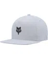 Fox Men's Gray Snapback Hat In Gray