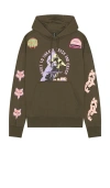 Fox Racing X Pro Circuit Oversized Fleece Hoodie In Green