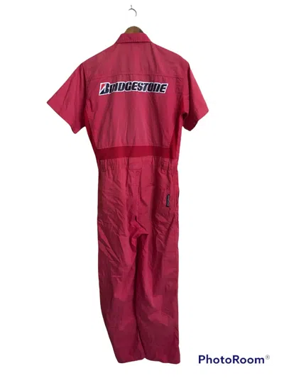 Pre-owned Fox Racing Bridgestone Racing Coverall Short Sleeve In Multi