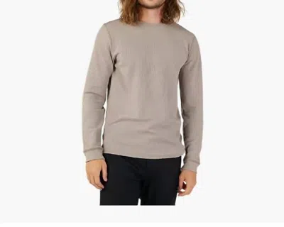 Fox Racing Level Up Thermal Long Sleeve Shirt In Taupe In Brown