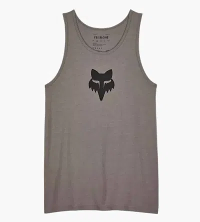 Fox Racing Men's Fox Head Premium Tank In Heather Graphite Grey In Gray