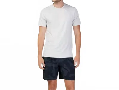 Fox Racing Rep Short Sleeve Tee In Light Gray In White