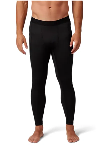 Fox Racing Tecbase Fire Tights In Black In Red